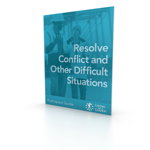 Resolve Conflict and Other Difficult Situations eLearning Course